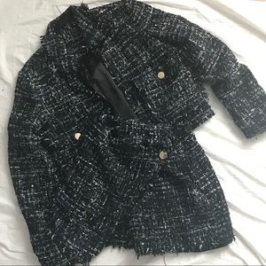 50 % SALE  Vintage tweed jacket